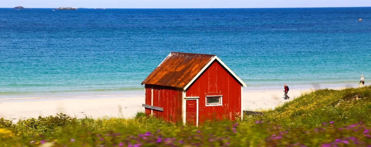 Small cottage by the beach Foap Visit Norway com